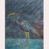 Painting - heron