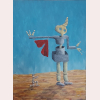 Painting - last follower
